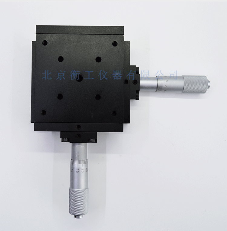 衡工HGAM203平移臺 兩維組合手動滑臺 二維手動位移臺 高精度精密平移臺 衡工HGAM203兩維手動平移臺  多自由度組合平移臺