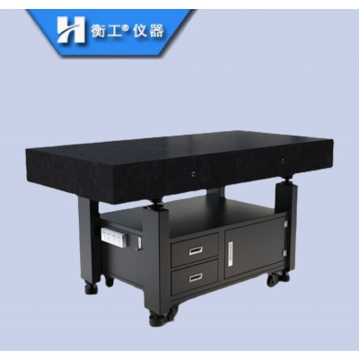 光學柜式大理石平臺00級高檢測臺車間維修儲存臺研究室隔振工作臺